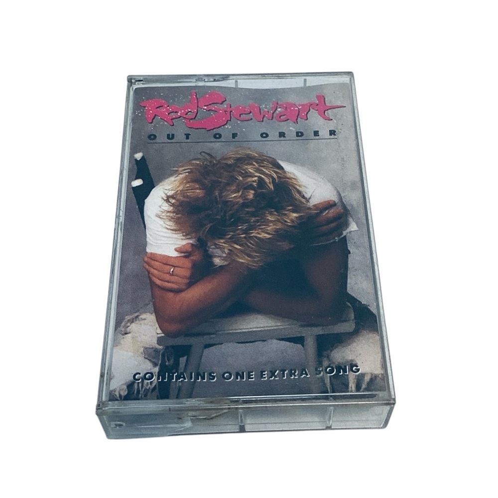 💚 Rod Stewart Out of Order Cassette Tape